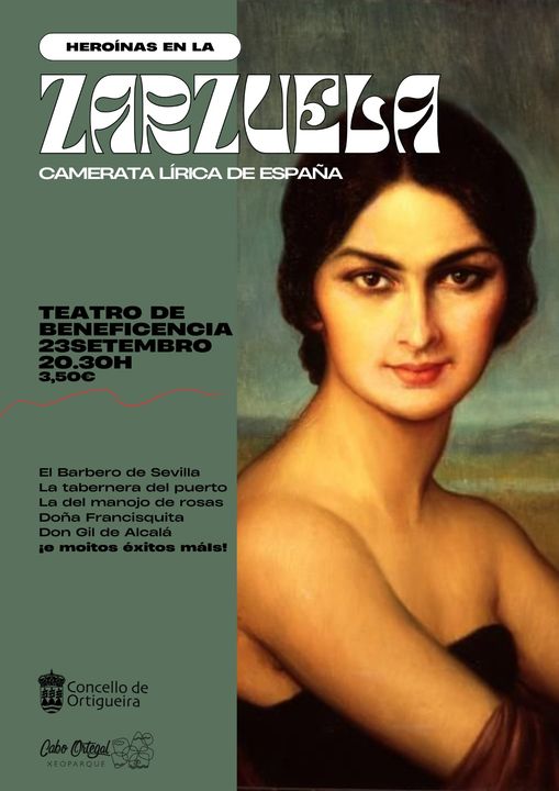O Teatro dá Beneficencia acolle este sábado o concerto ‘Heroínas na Zarzuela’, de Camerata Lírica de España